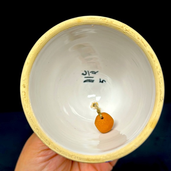 Vintage Spanish handmade pottery Bell Lady - Picture 5 of 8